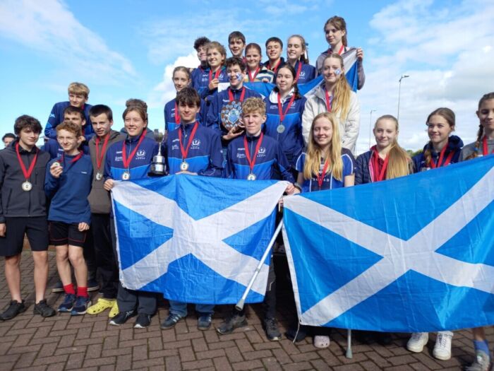 Scotland team at the 2025 JIRCs