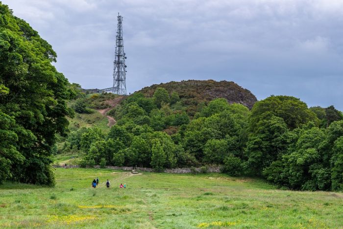 Blackford Hill from the west