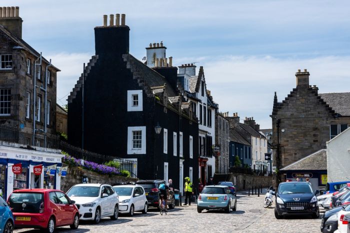 South Queensferry - High Street, looking west