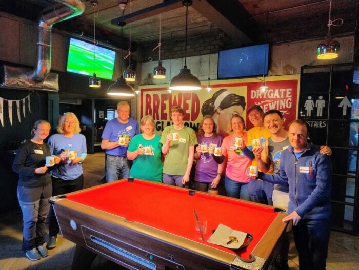 Welcome event winners