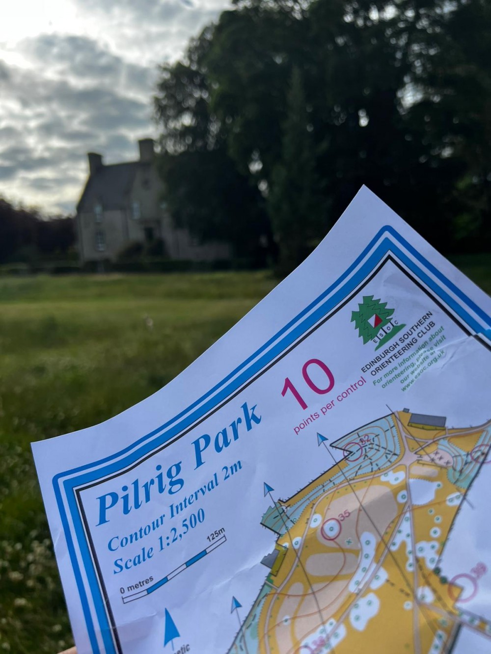 Pilrig Park orienteering