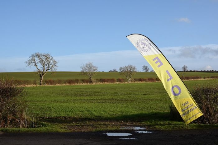 Route to the Start, Saltoun Wood
