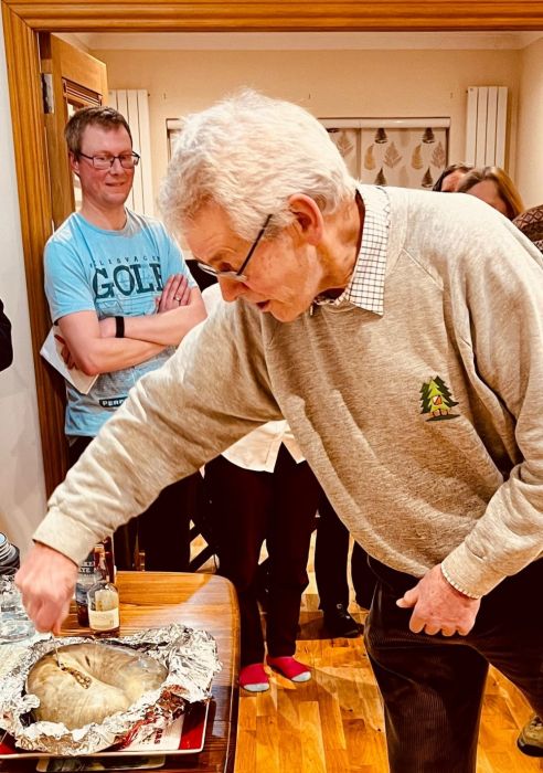 Addressing the haggis