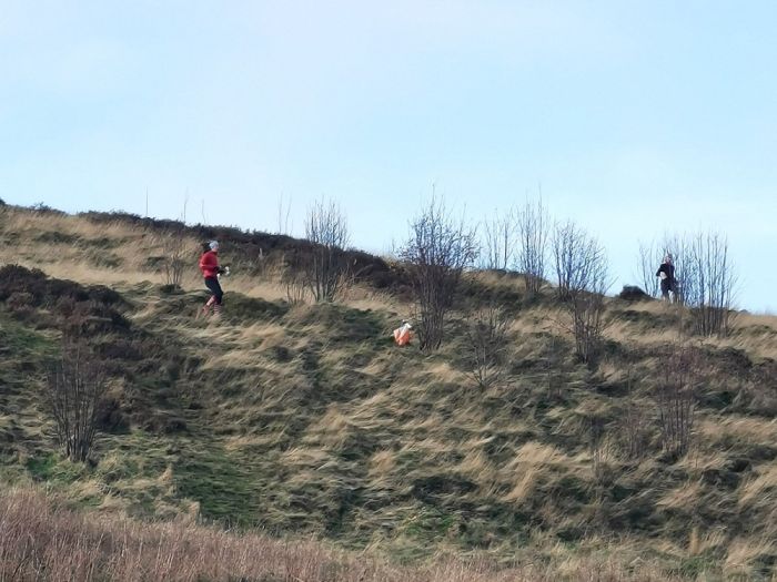 Arthur's Seat - control 124 (SW of Dunsapie Loch)