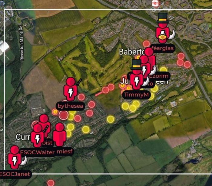 15 minutes into the Turf event