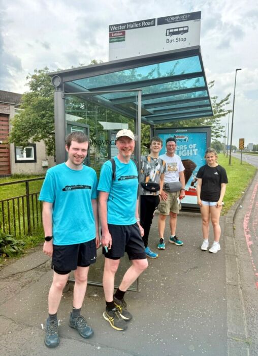 Waiting for the bus back to Riccarton