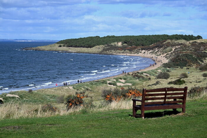 Gullane Beach from SOL 4 Assembly area