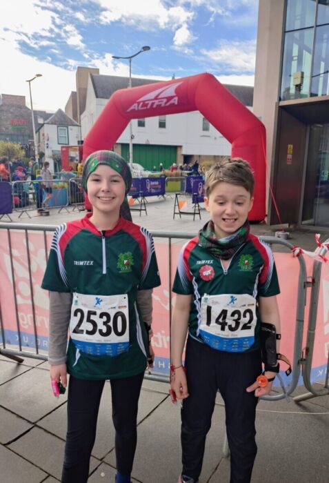 Kirstin & Luke ready for action