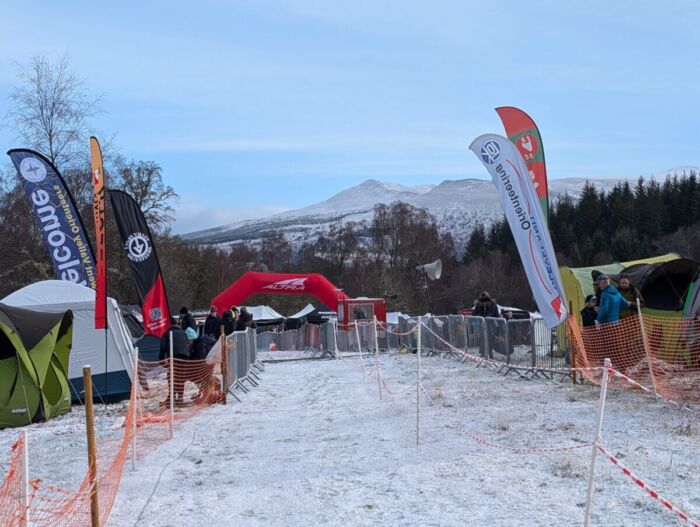 Day 2 run in with Schiehallion in the background