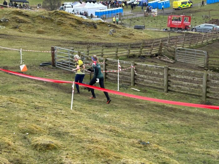 Hanne at the final control