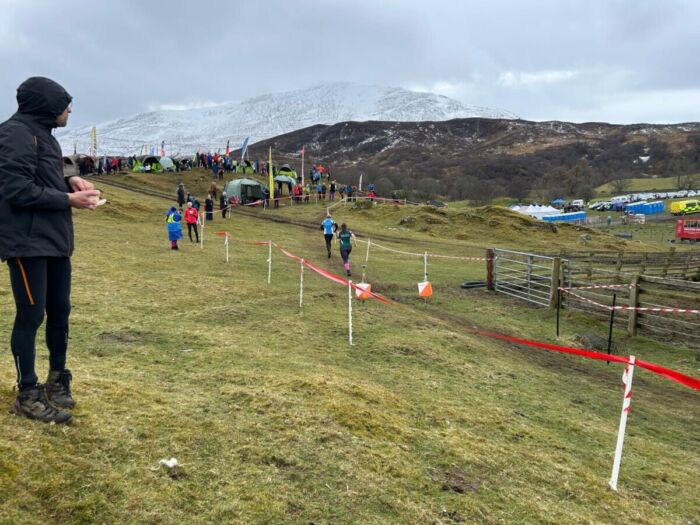 Rachael on the run in