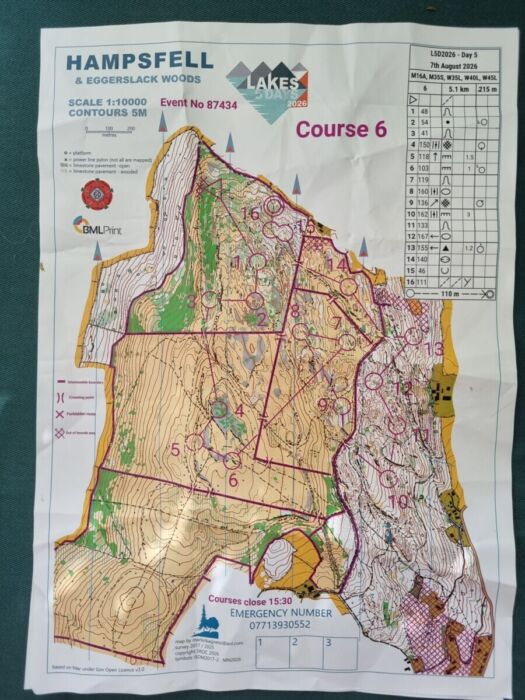 Day 5 Hampsfell M16A, W40L
