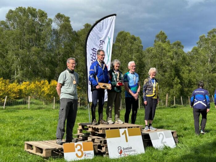 Eleanor 1st W80, Ian 3rd M80