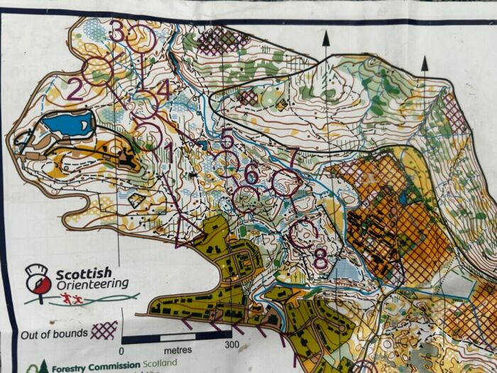 Blue map side 1